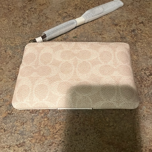 Coach Corner Zip Wristlet - Picture 2 of 2